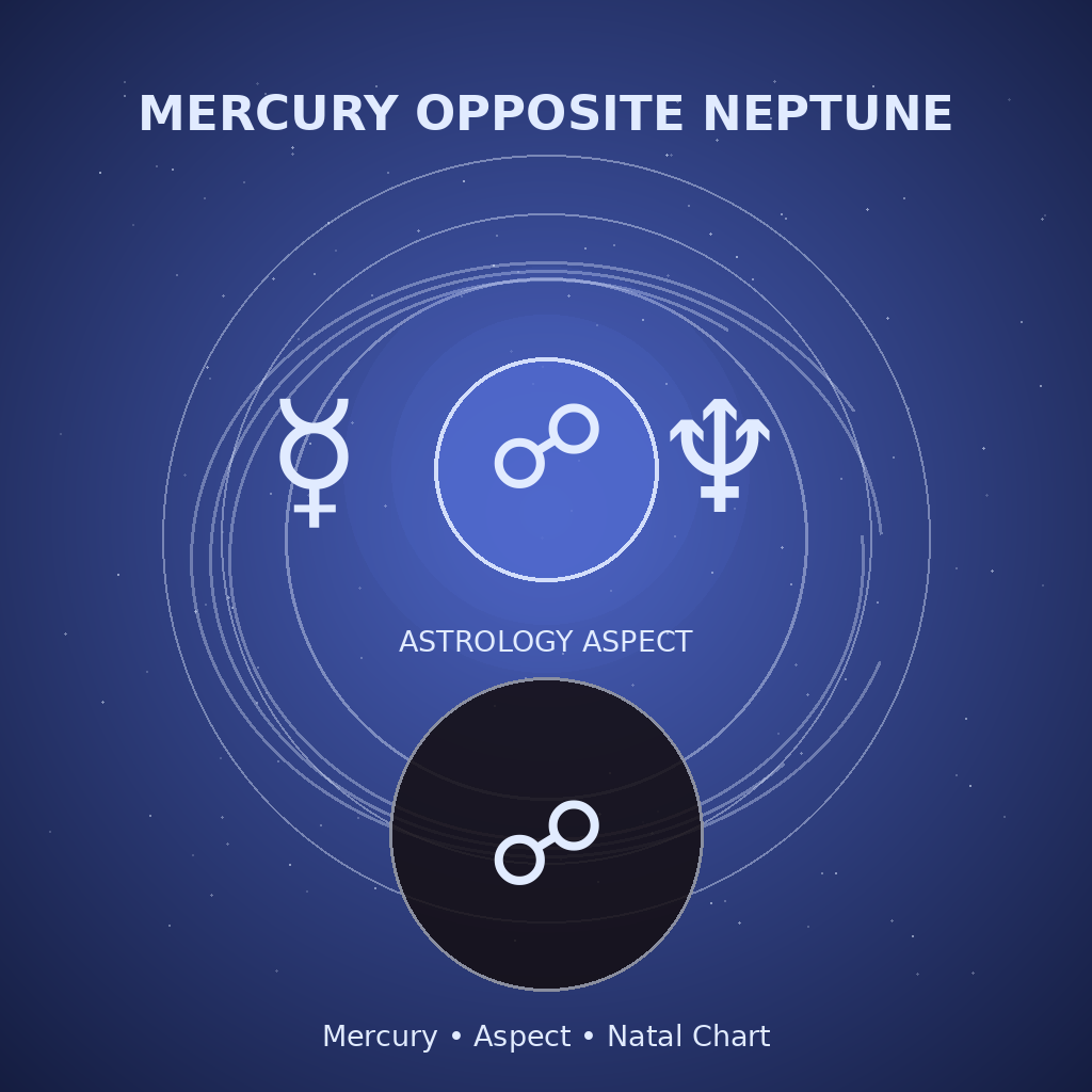Mercury Opposite Neptune