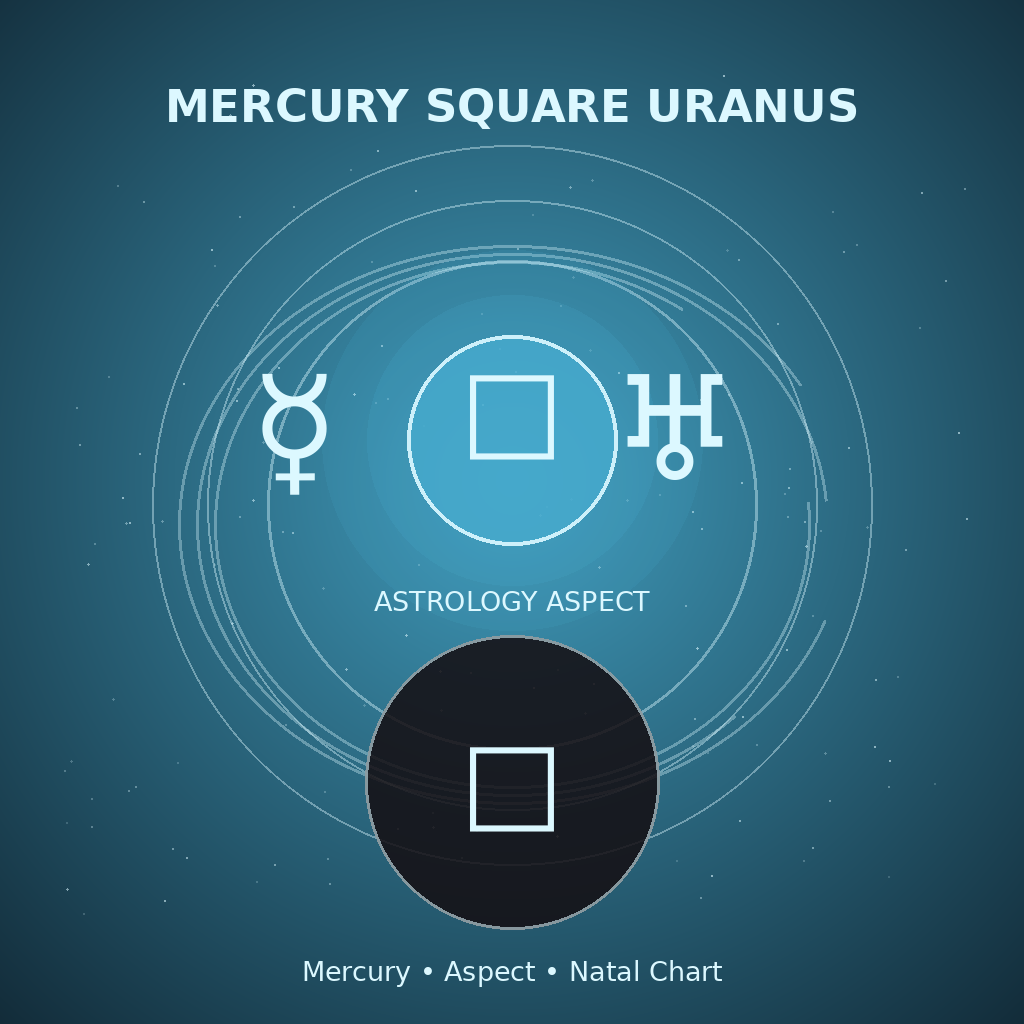 Mercury Square Uranus