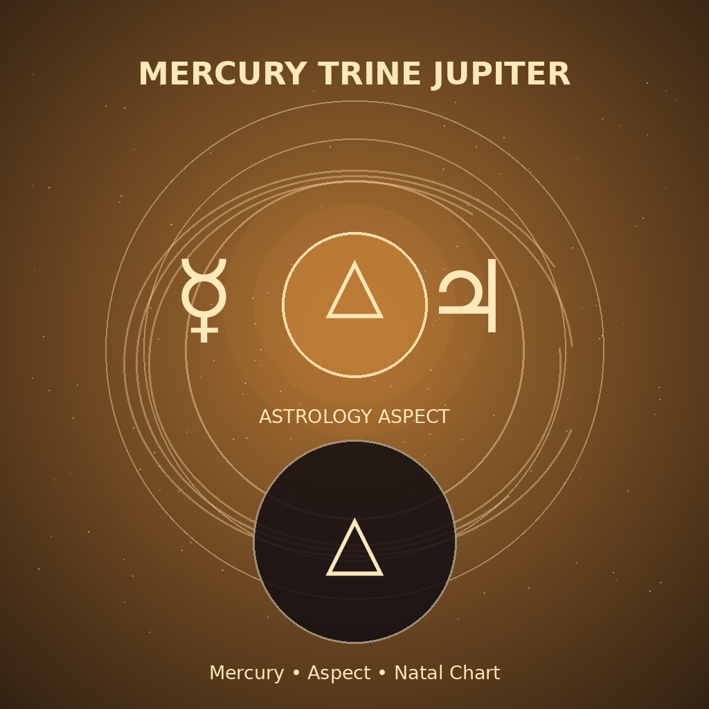 Mercury Trine Jupiter