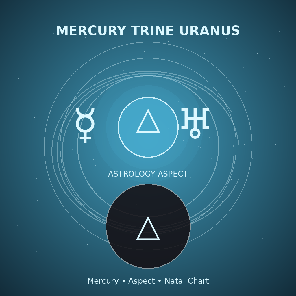 Mercury Trine Uranus