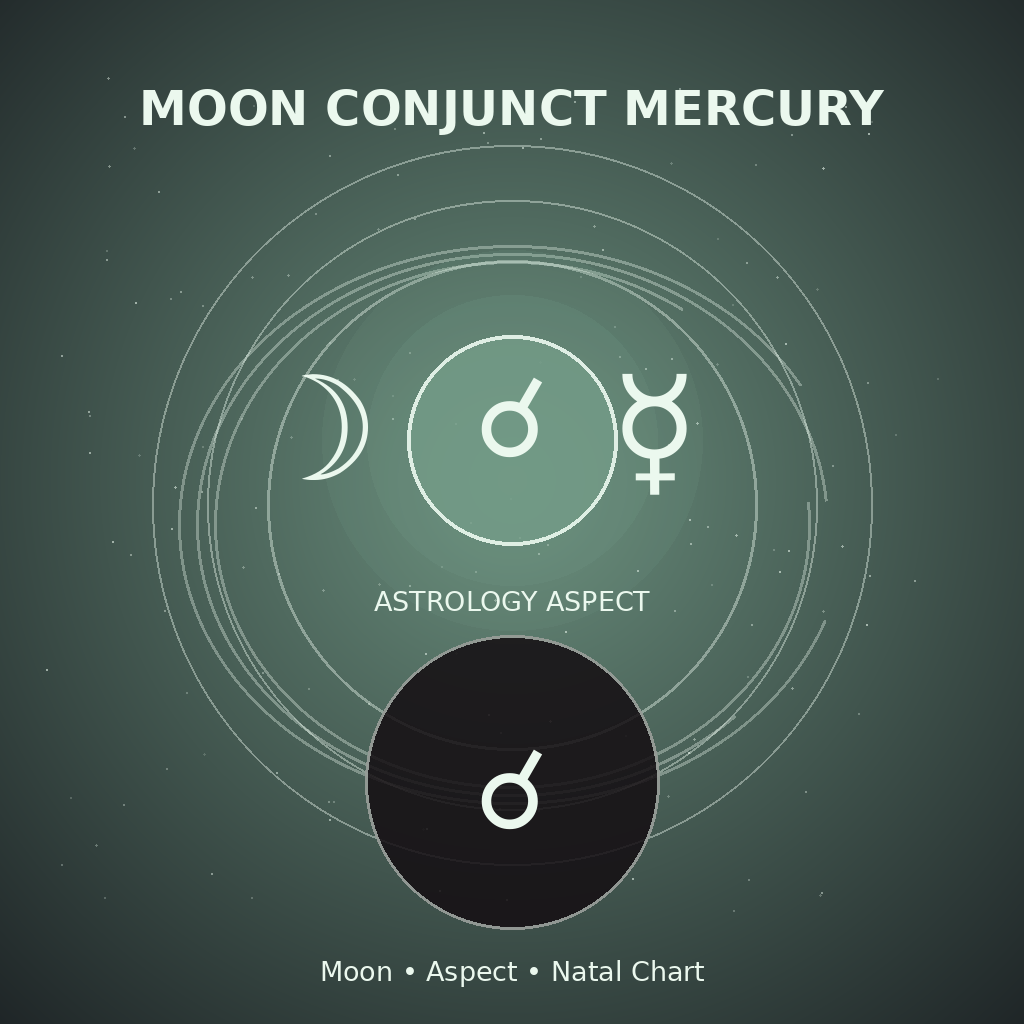 Moon Conjunct Mercury