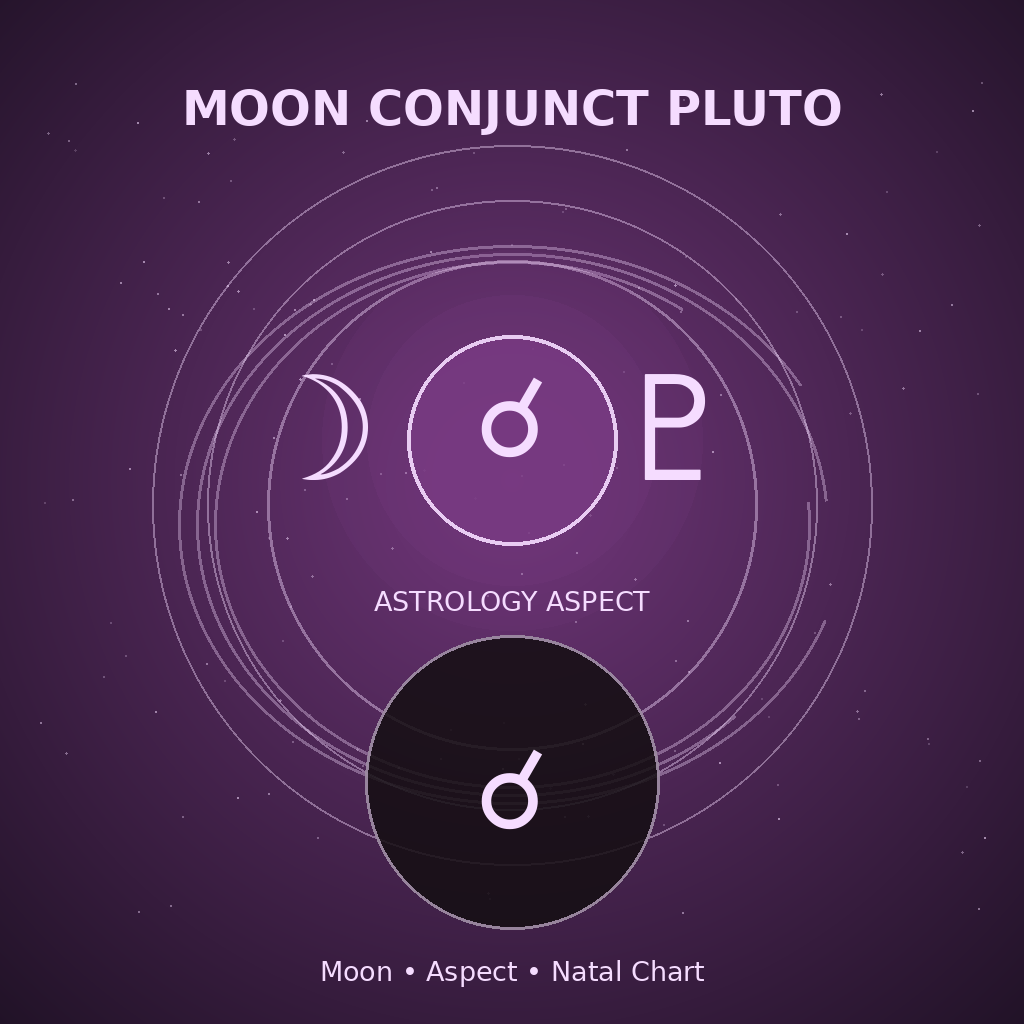 Moon Conjunct Pluto