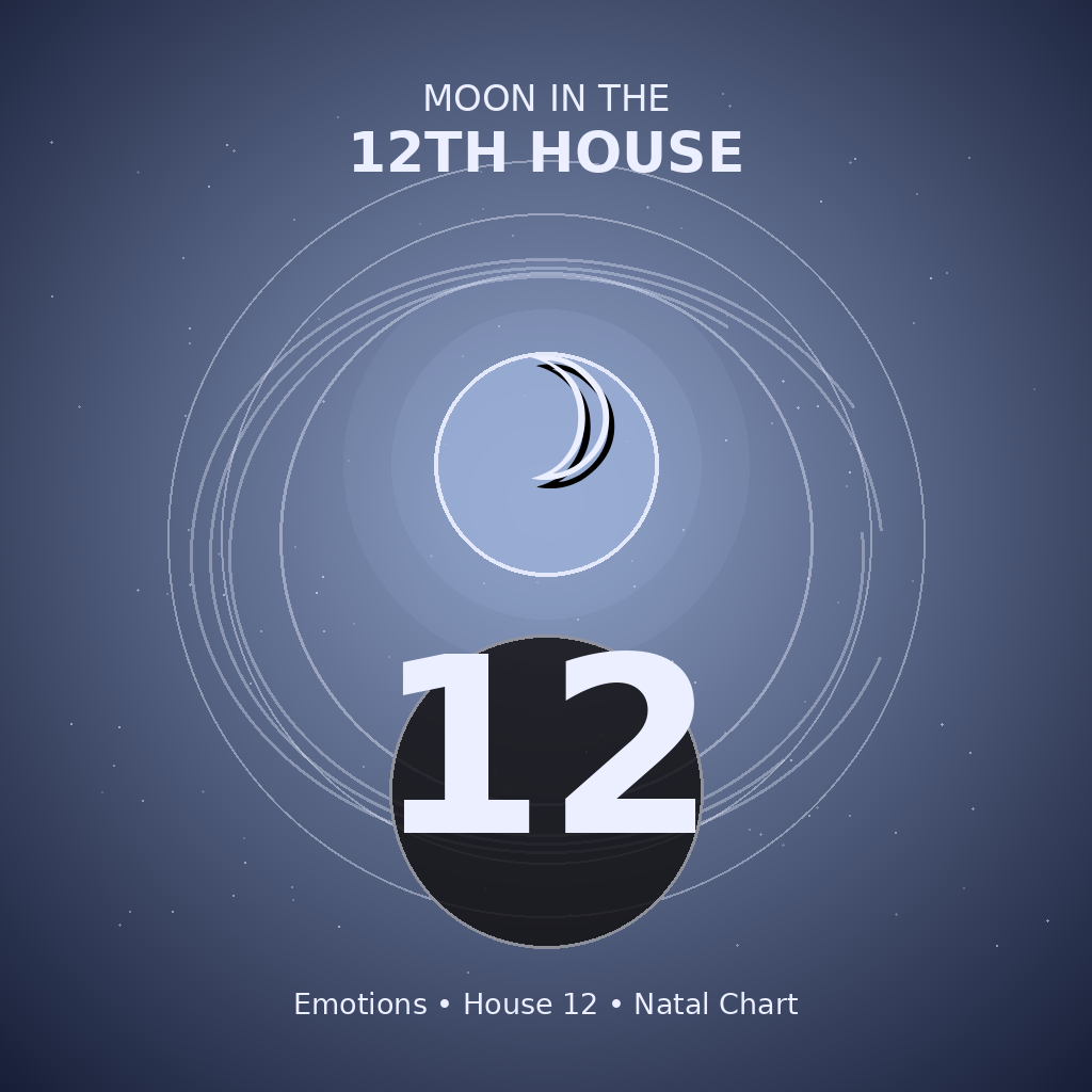 Moon in the 12th House