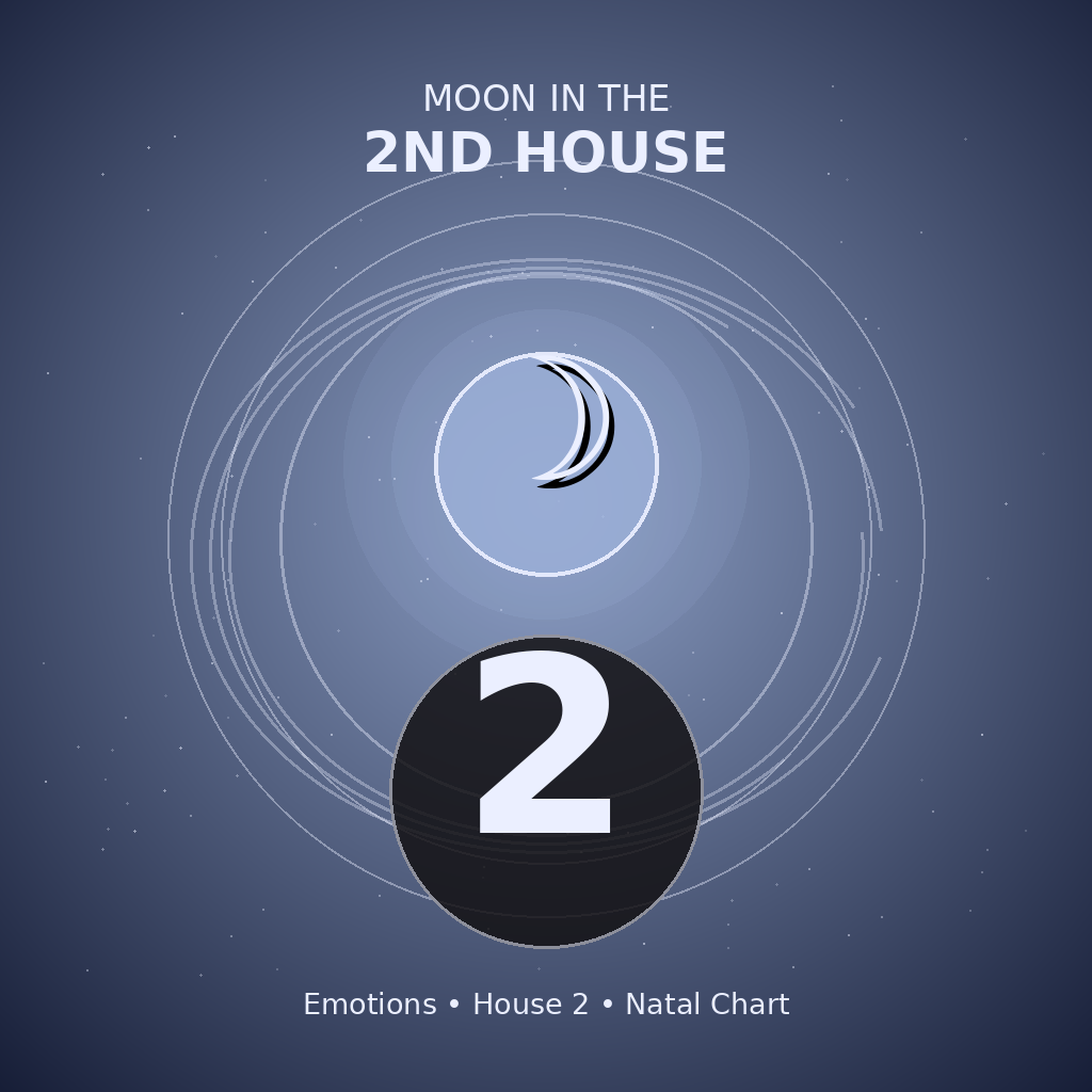 Moon in the 2nd House
