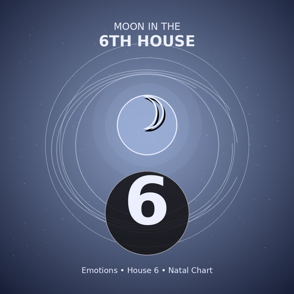 Moon in the 6th House