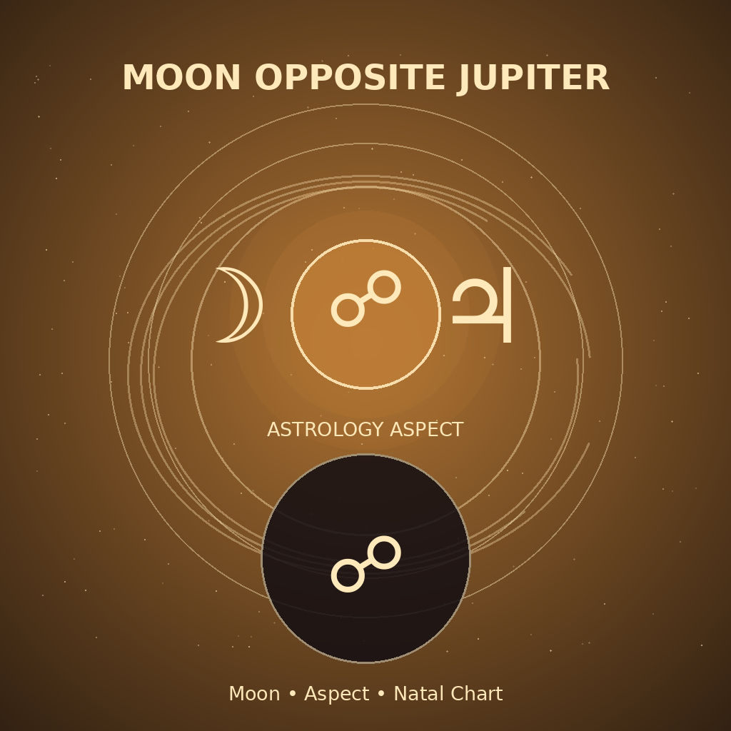 Moon Opposite Jupiter