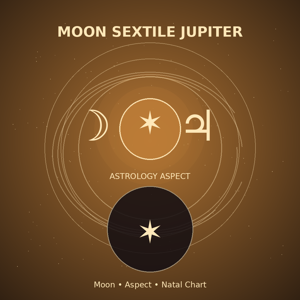 Moon Sextile Jupiter