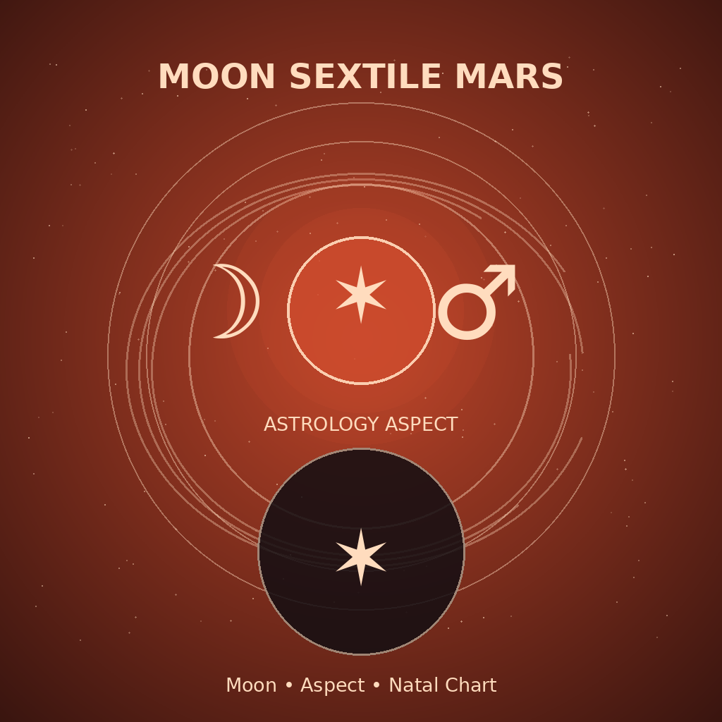 Moon Sextile Mars