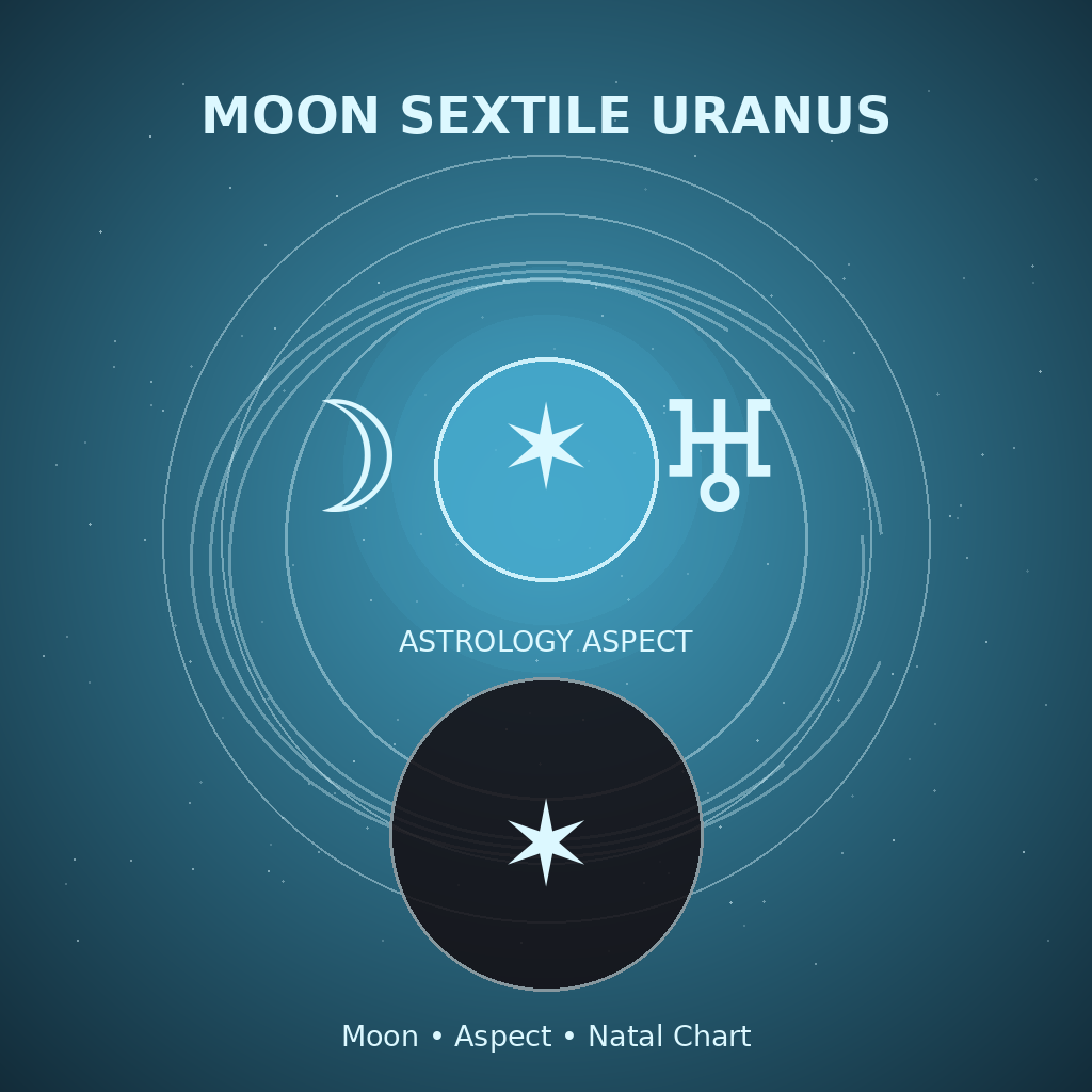 Moon Sextile Uranus