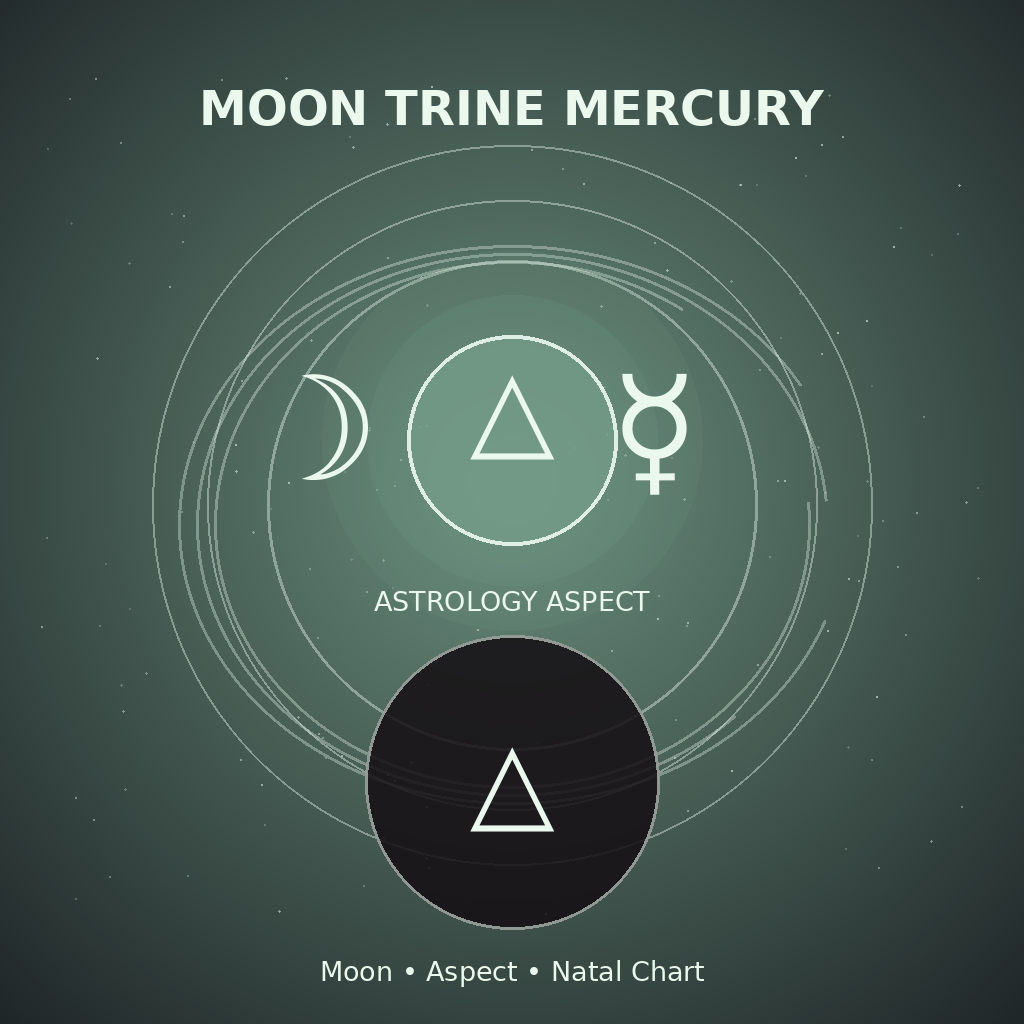 Moon Trine Mercury
