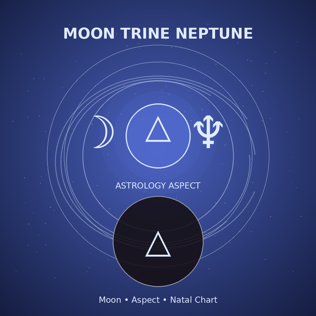 Moon Trine Neptune
