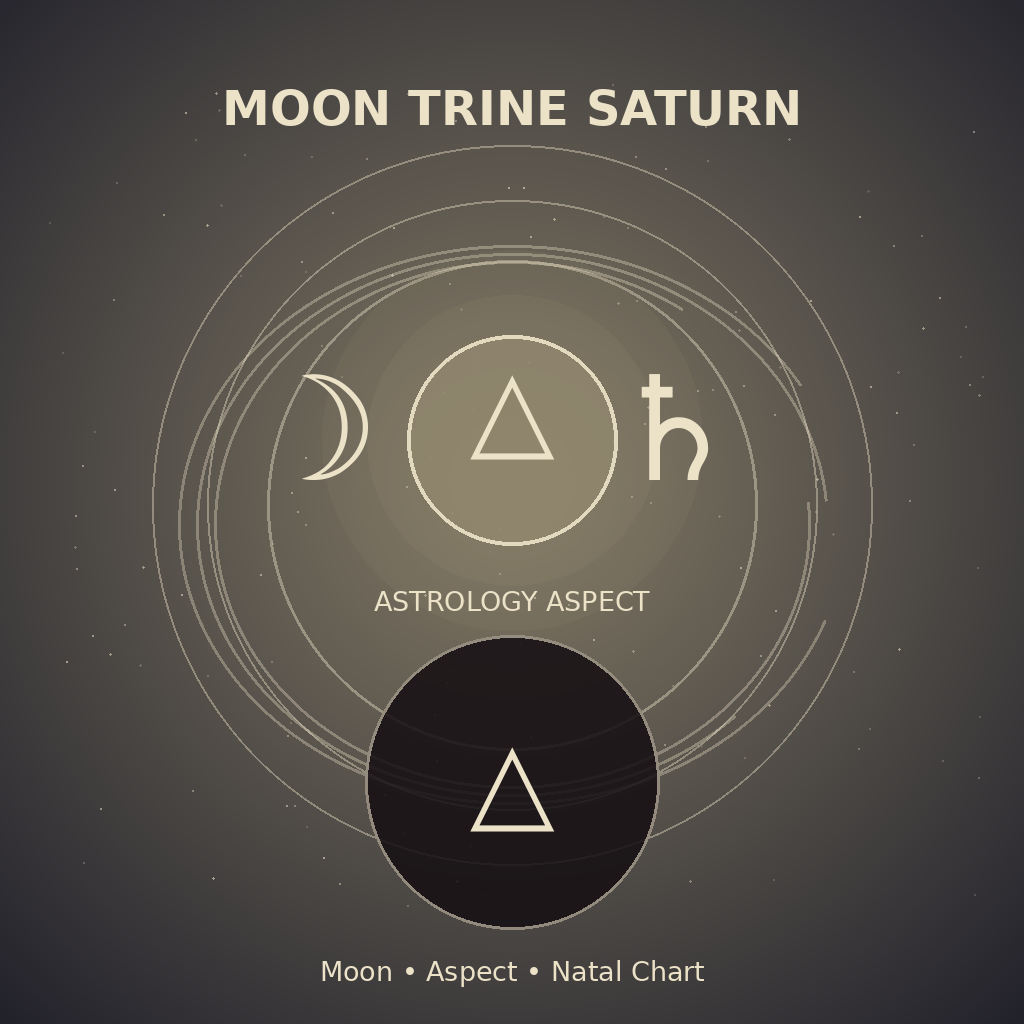 Moon Trine Saturn