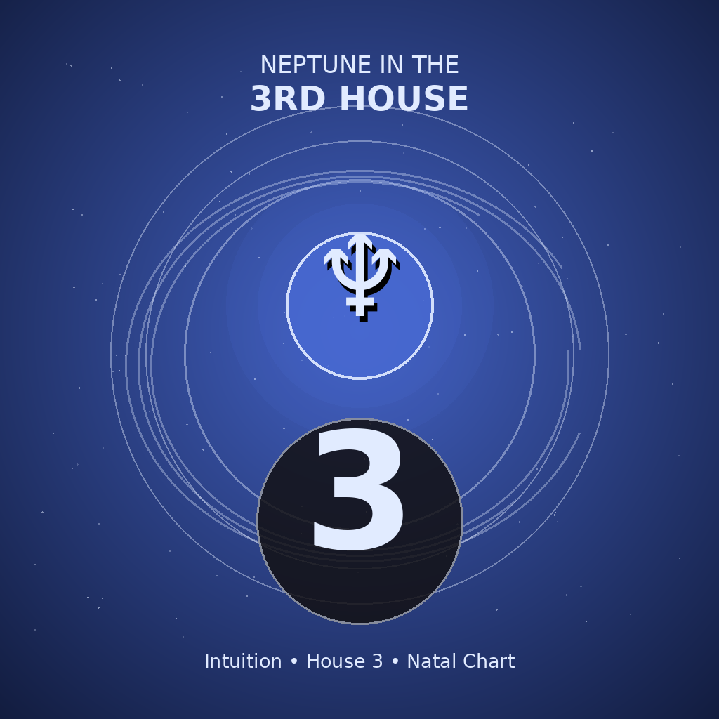 Neptune in the 3rd House