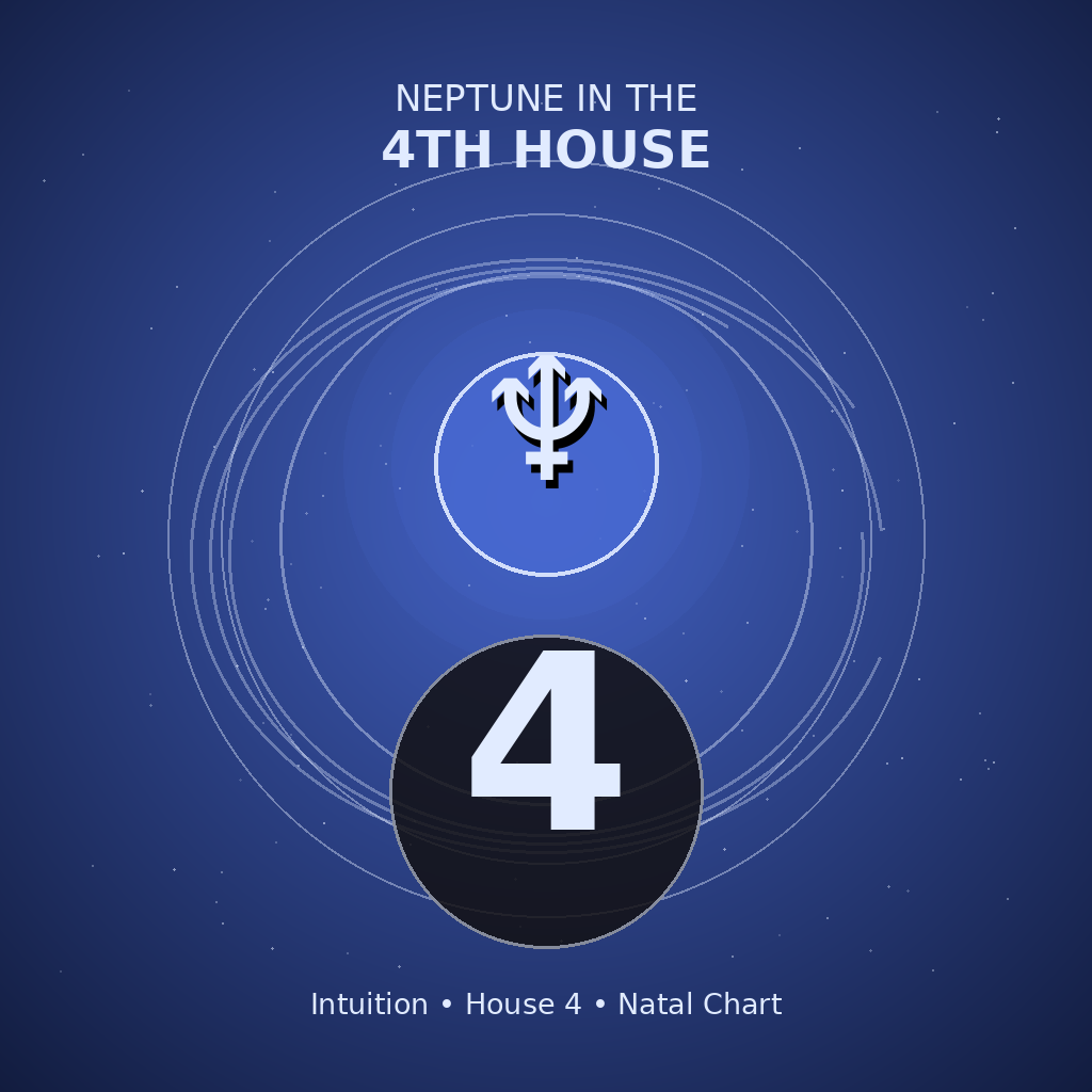 Neptune in the 4th House