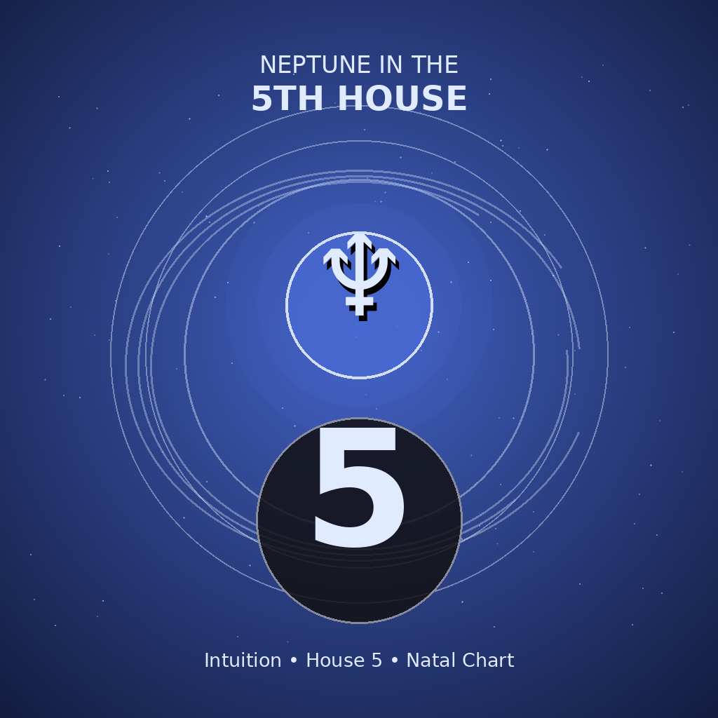 Neptune in the 5th House