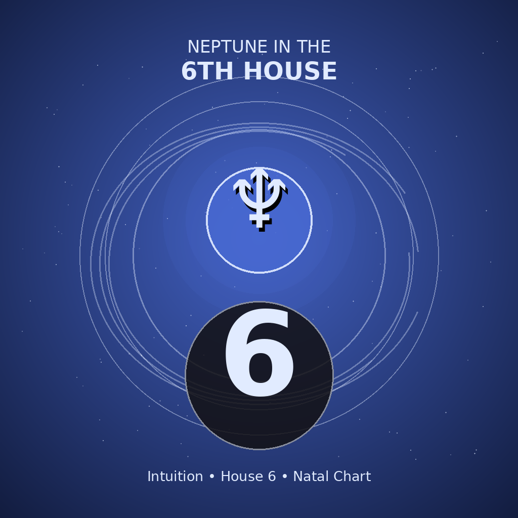Neptune in the 6th House