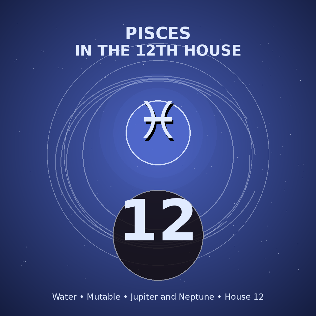 Pisces in the 12th House