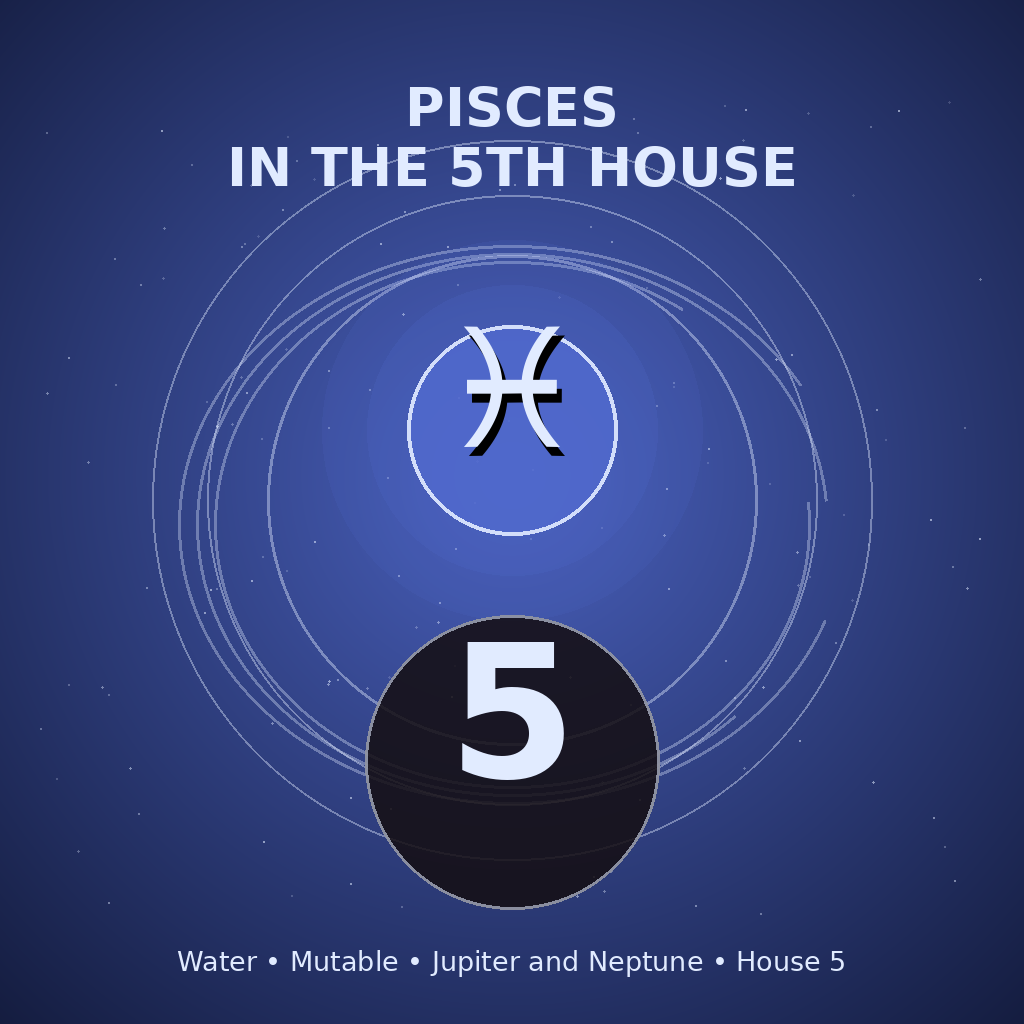 Pisces in the 5th House
