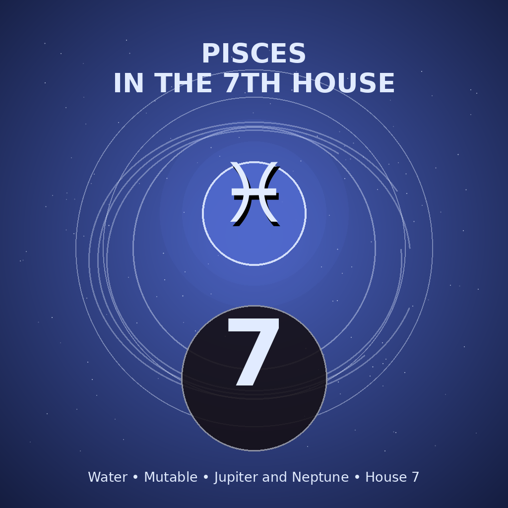 Pisces in the 7th House