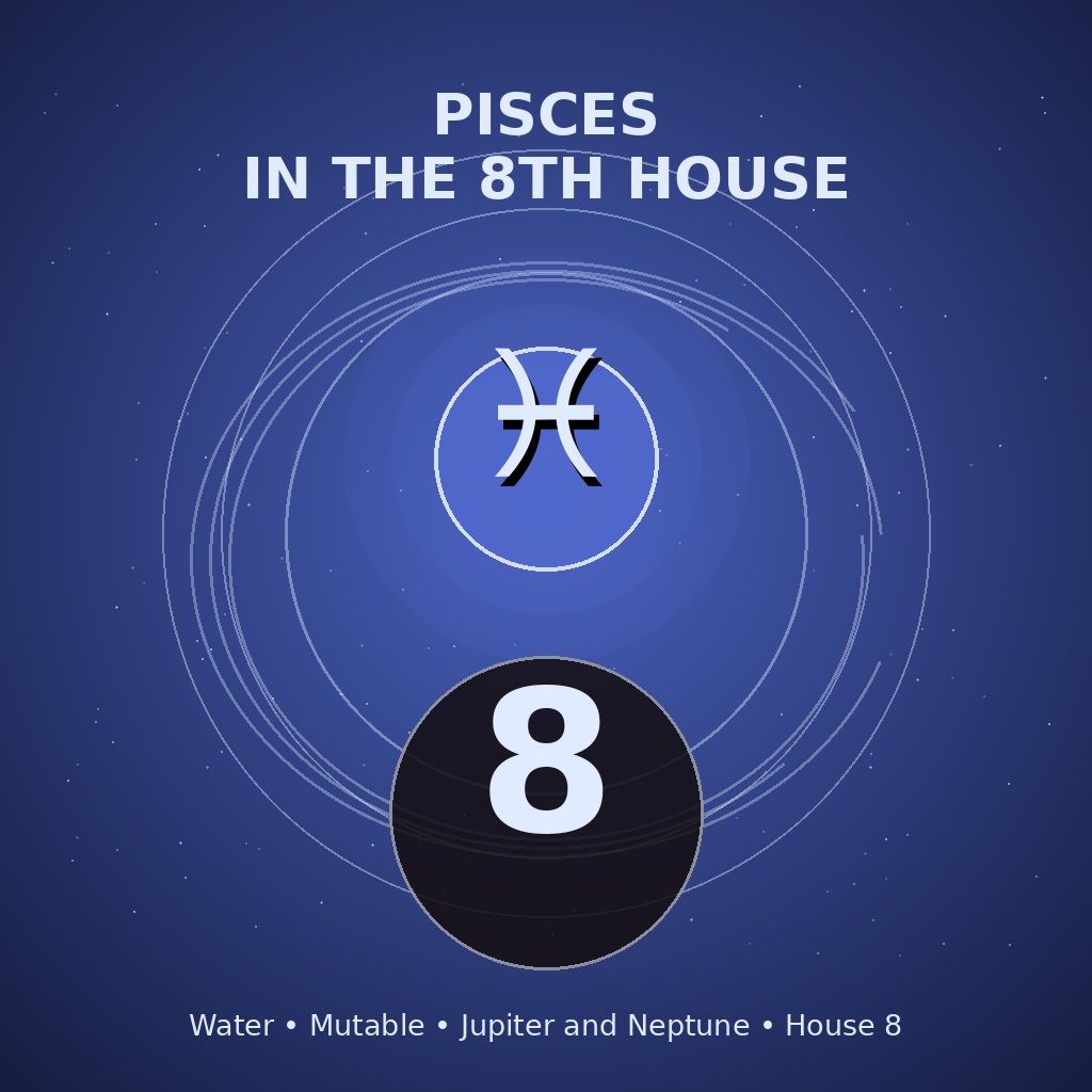 Pisces in the 8th House