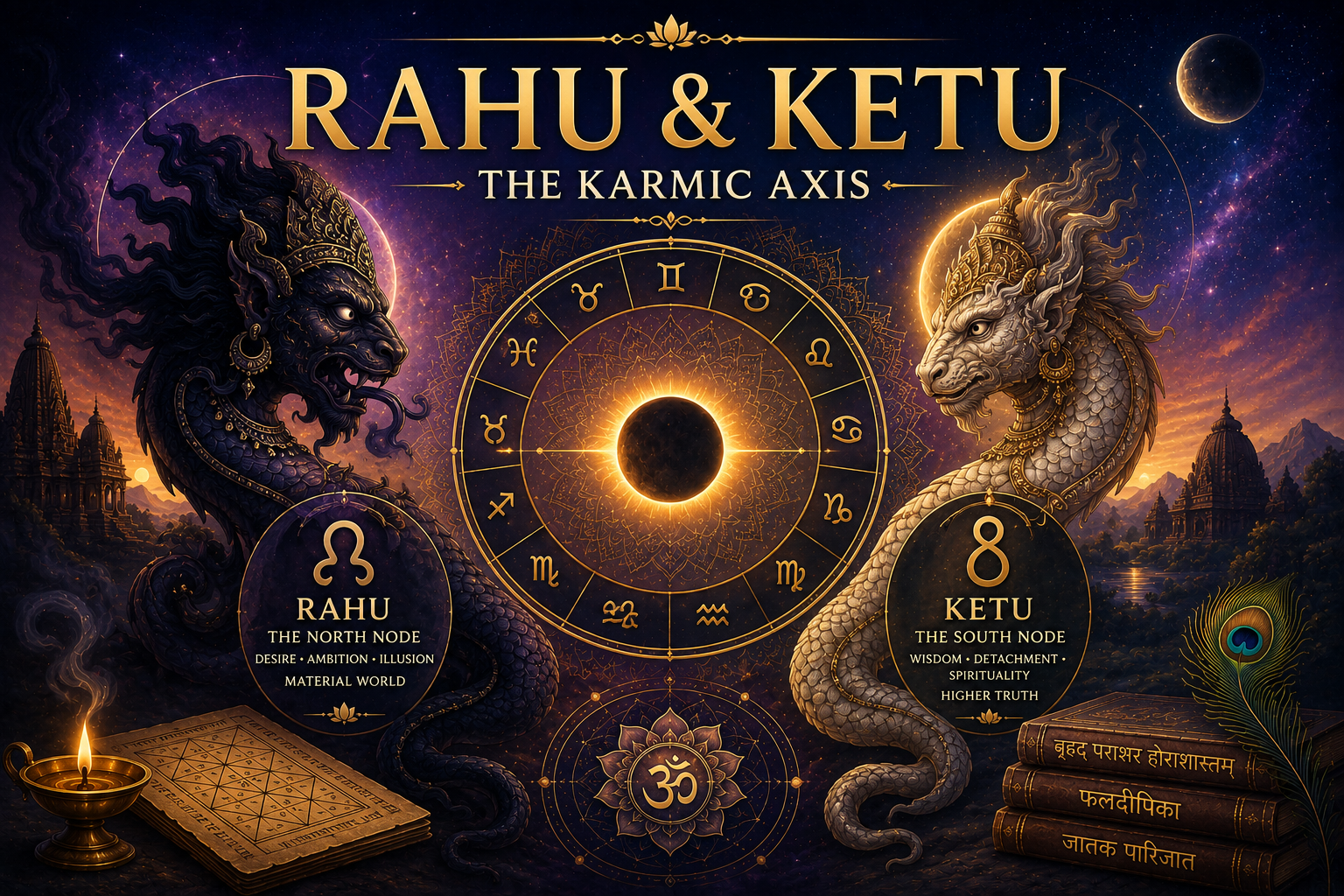 Rahu and Ketu in Vedic Astrology