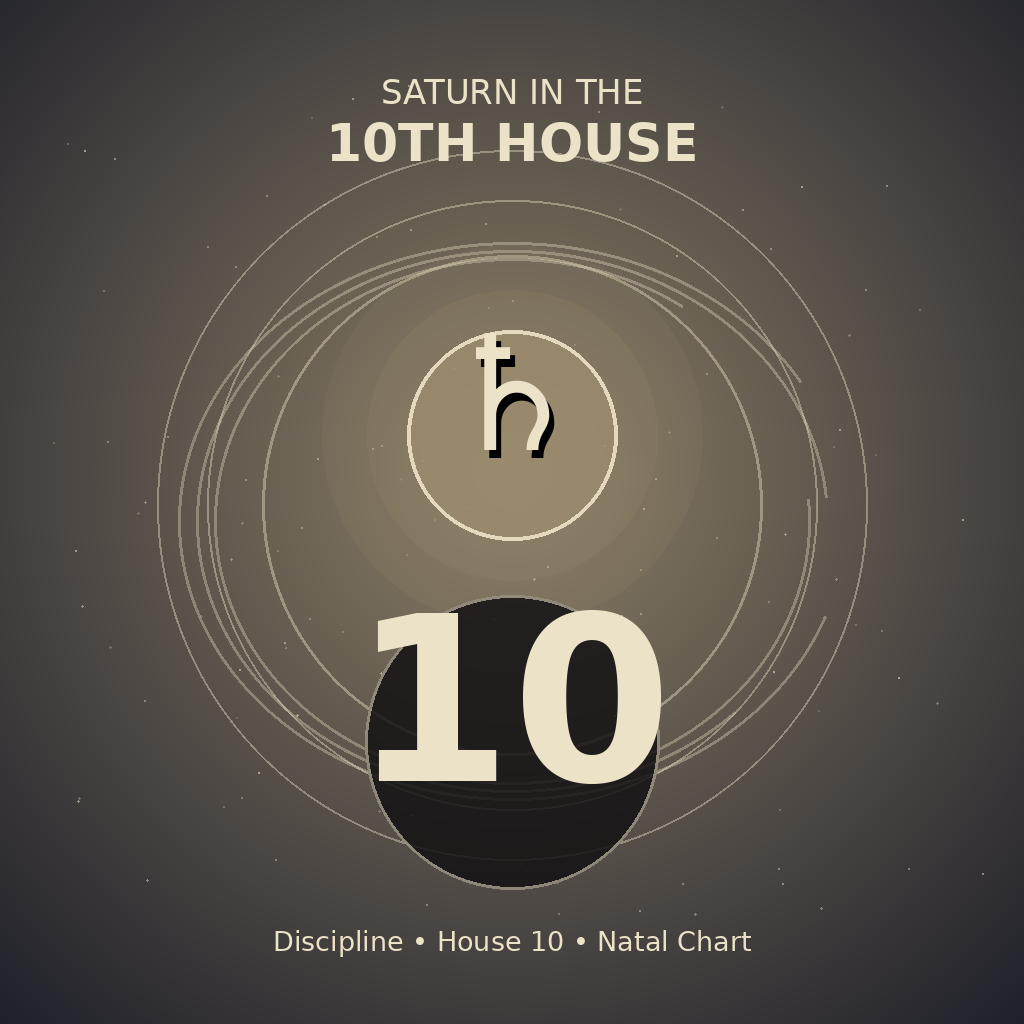 Saturn in the 10th House