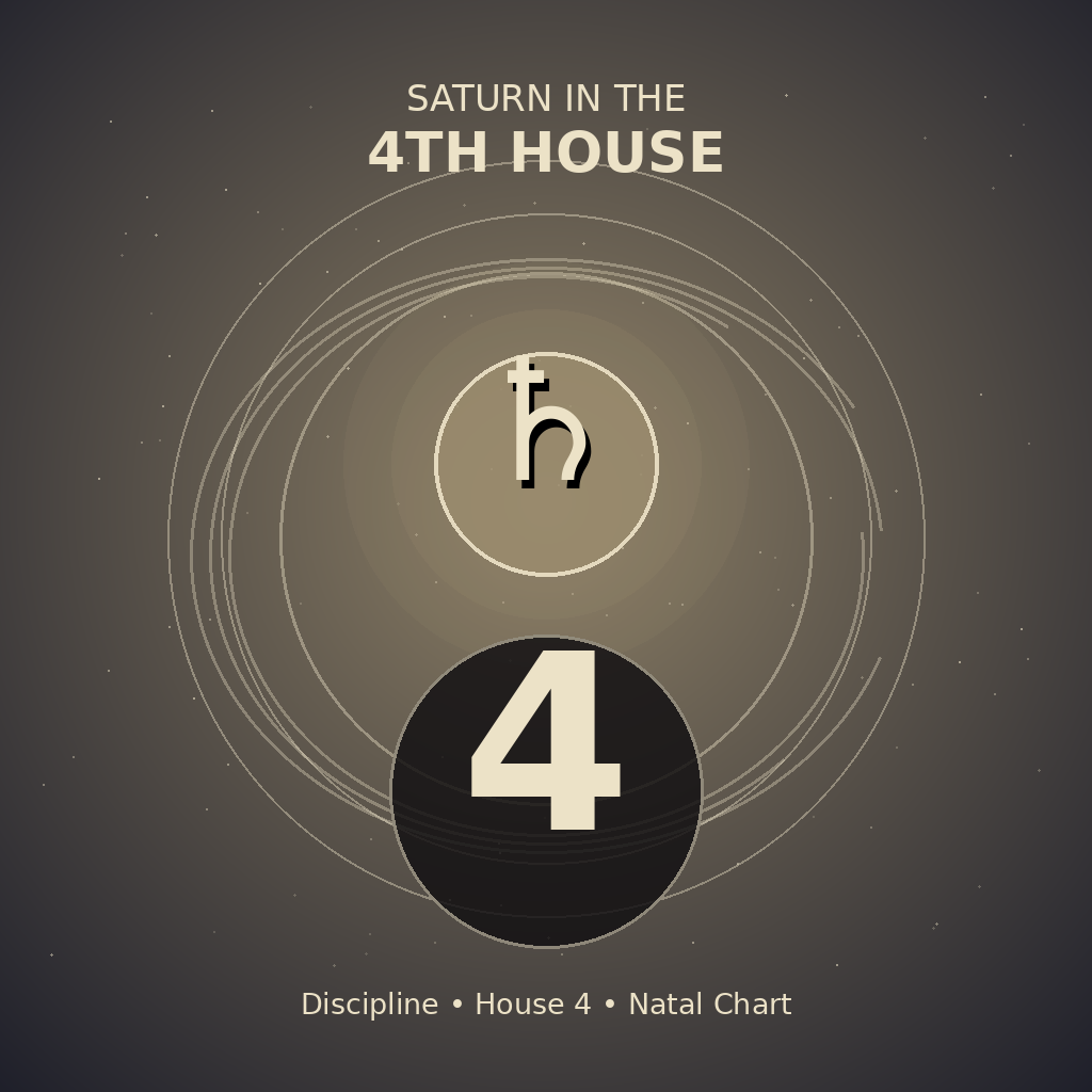 Saturn in the 4th House