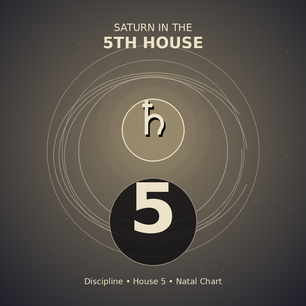 Saturn in the 5th House