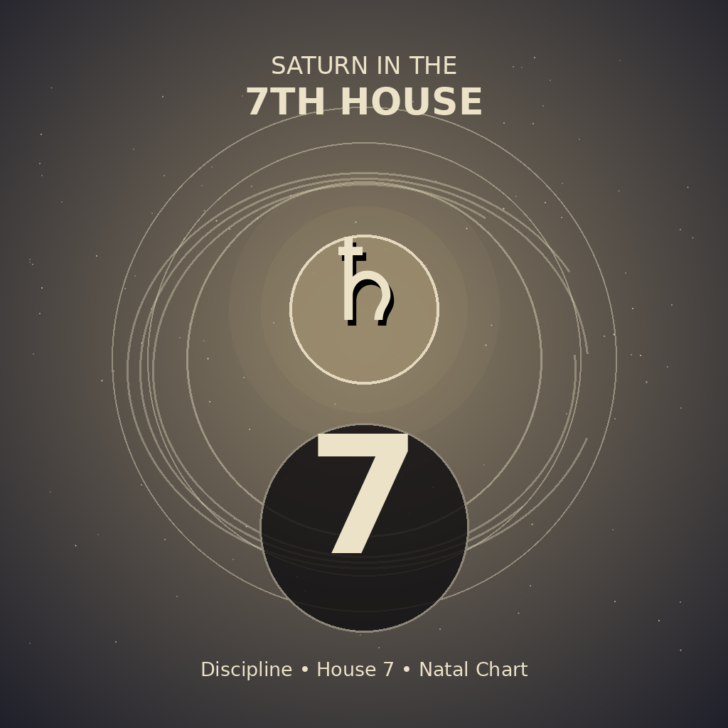 Saturn in the 7th House