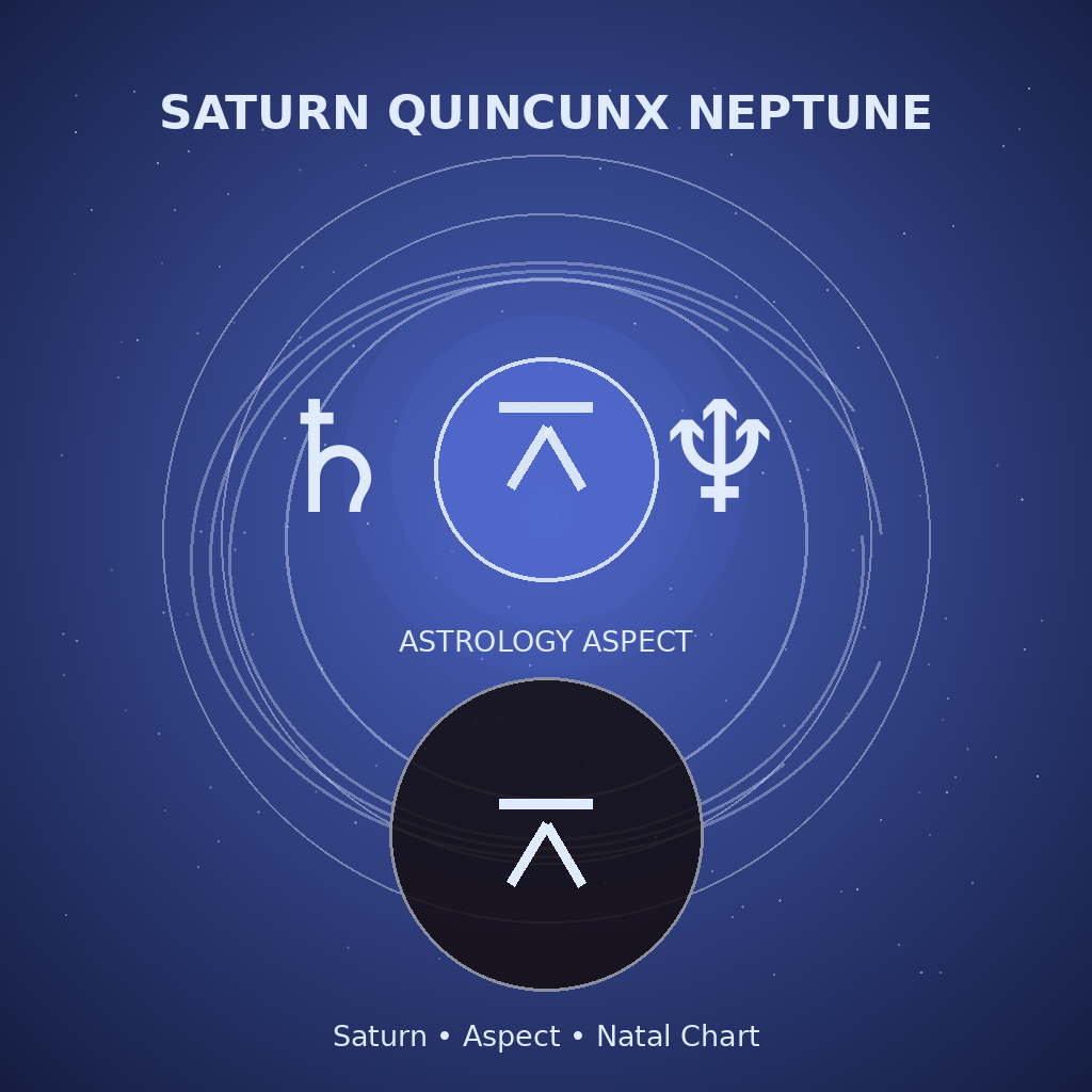 Saturn Quincunx Neptune