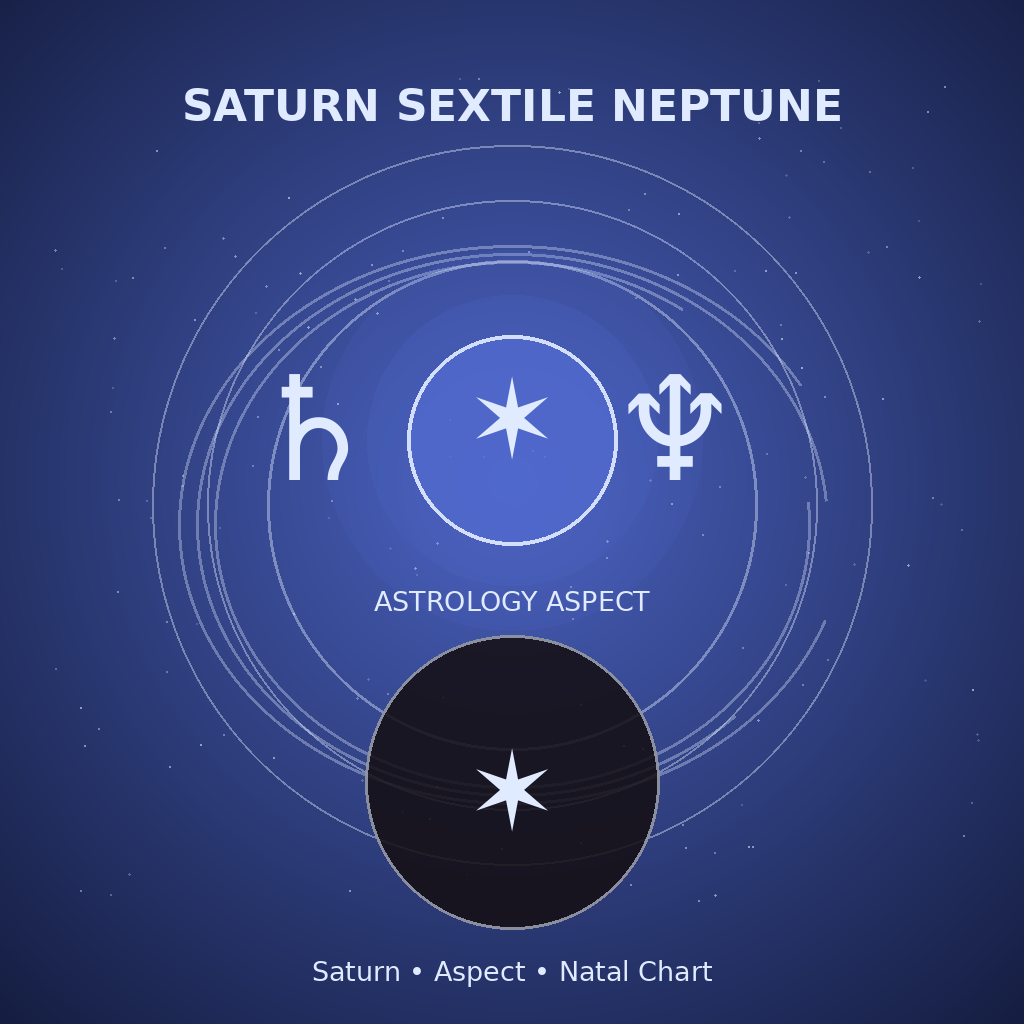 Saturn Sextile Neptune