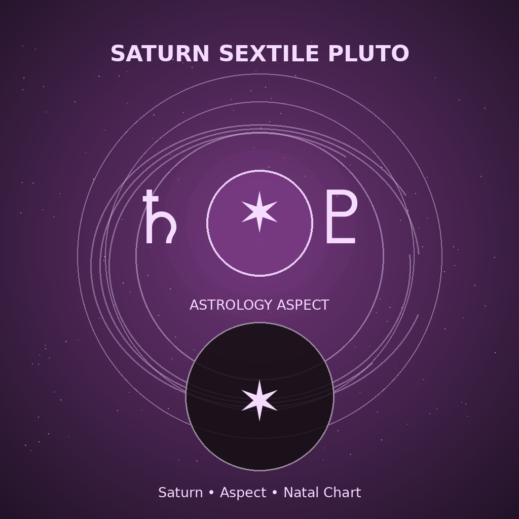 Saturn Sextile Pluto