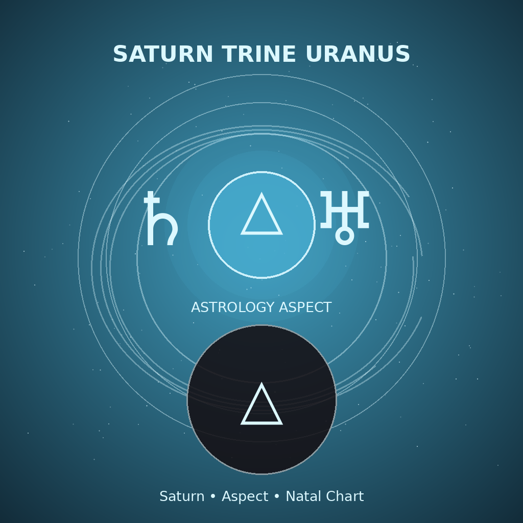 Saturn Trine Uranus