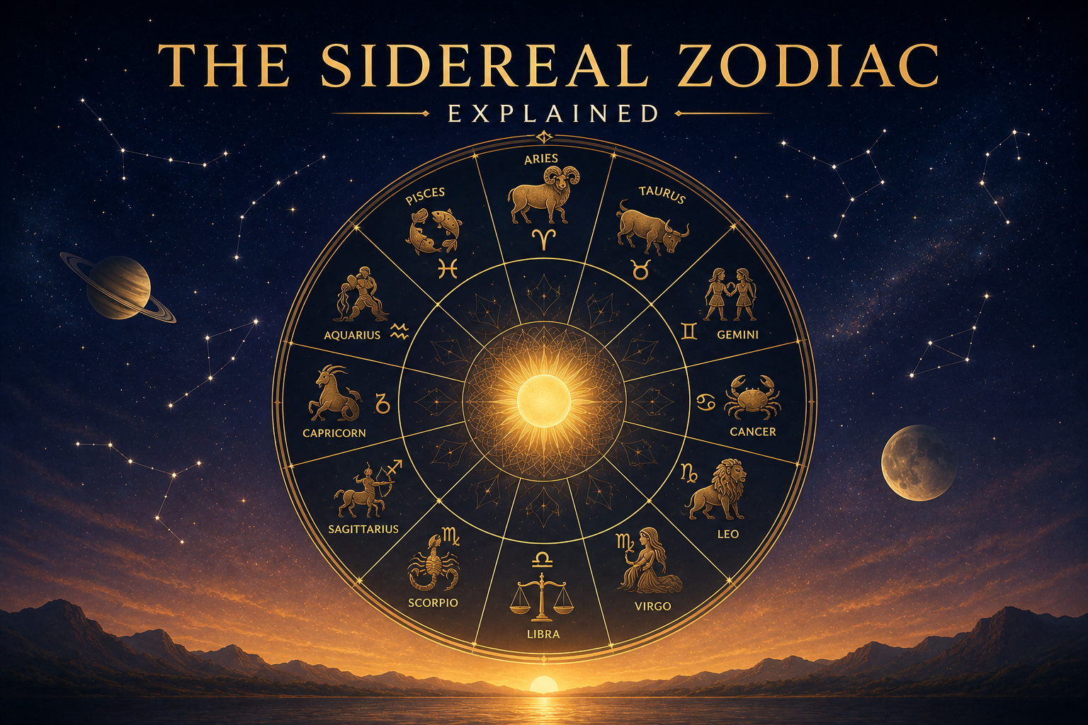 The Sidereal Zodiac Explained