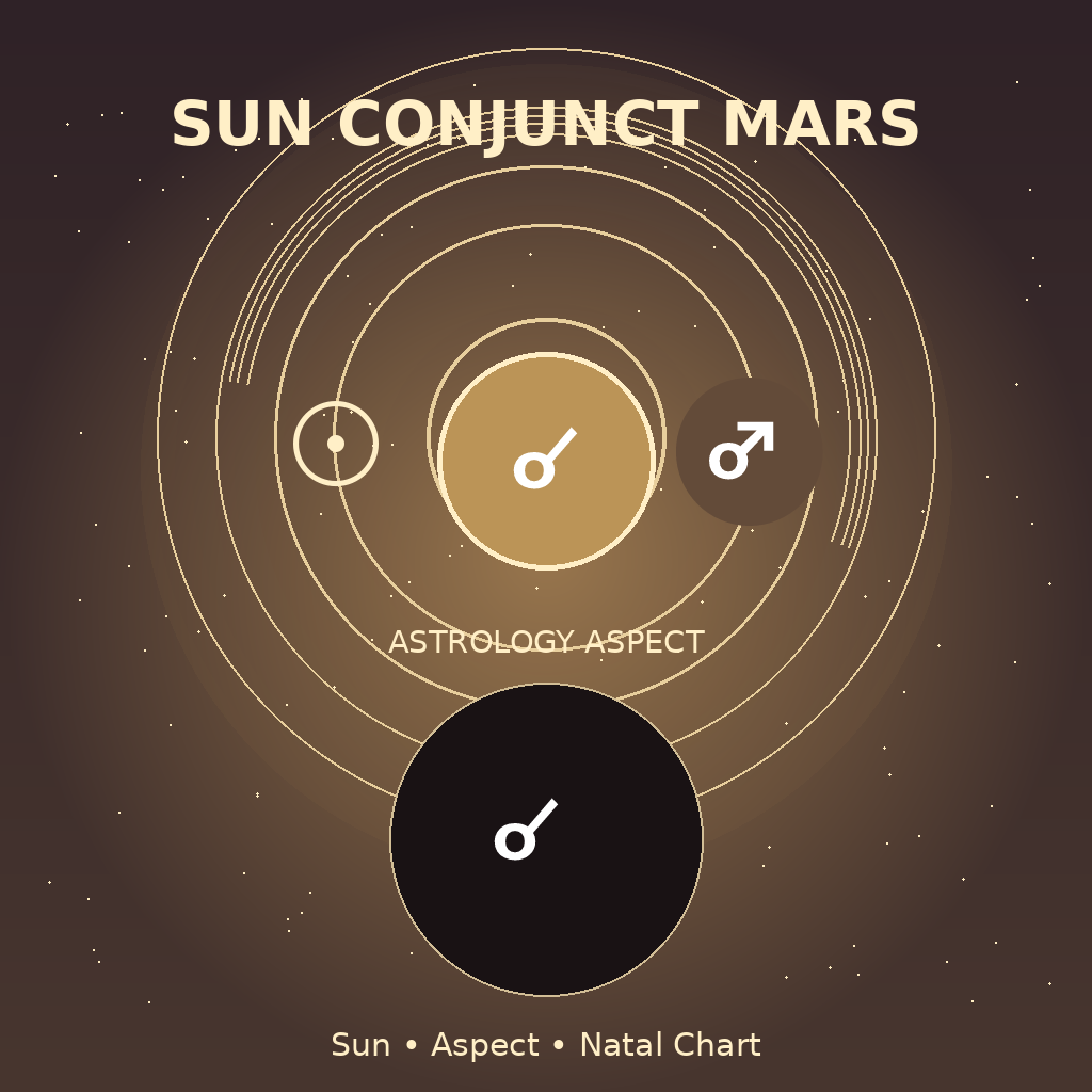 Sun Conjunct Mars