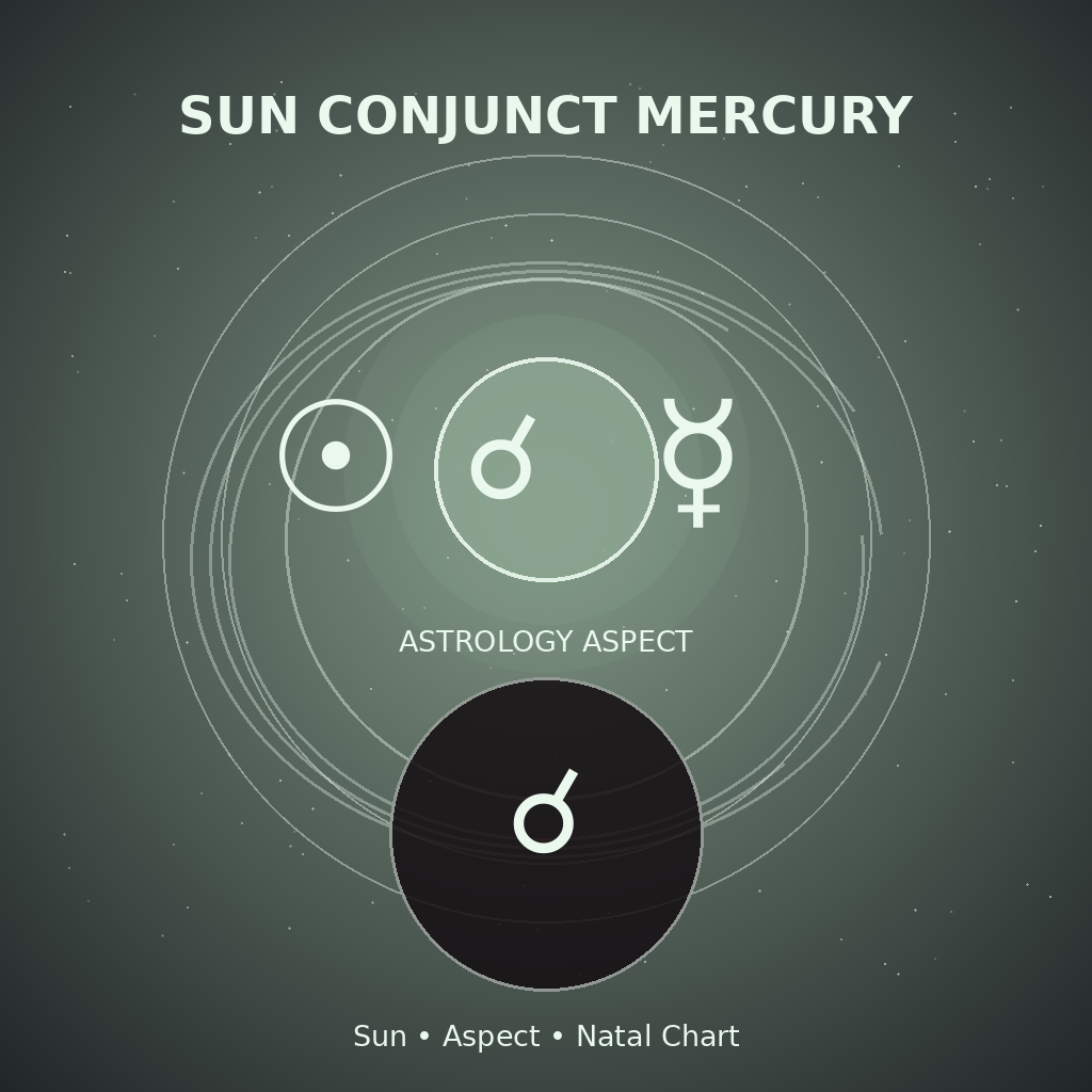 Sun Conjunct Mercury