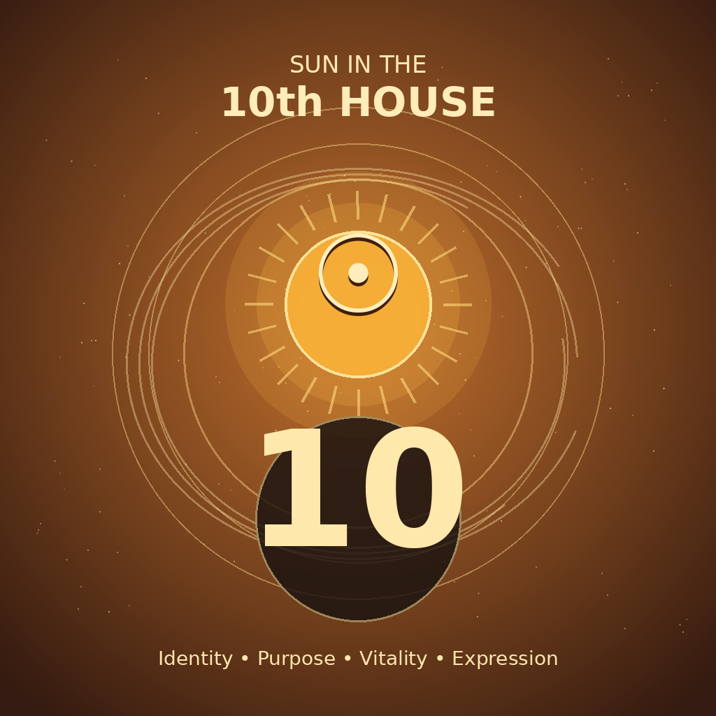 Sun in the 10th House