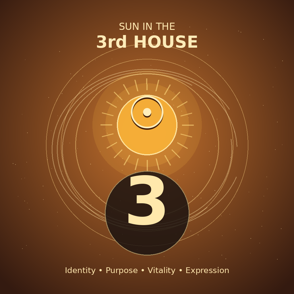 Sun in the 3rd House