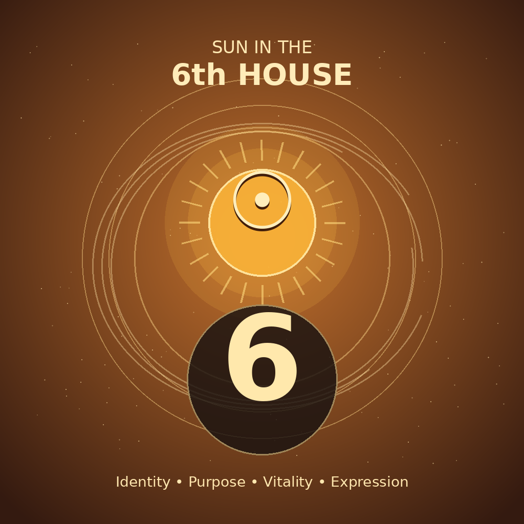 Sun in the 6th House
