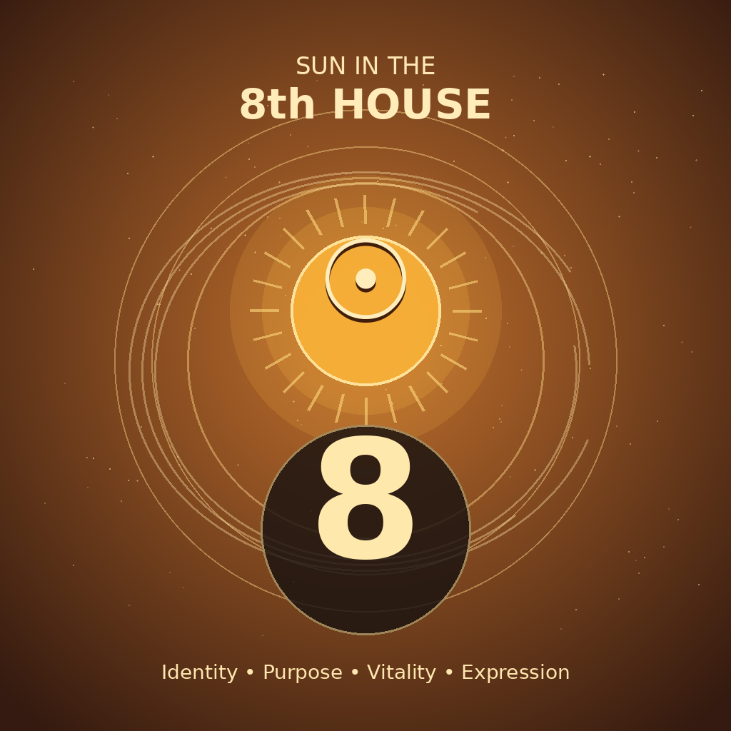 Sun in the 8th House