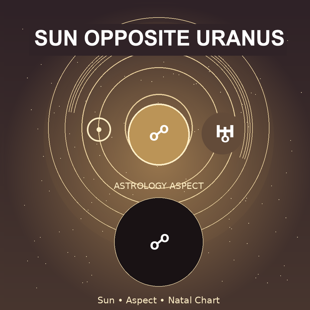 Sun Opposite Uranus