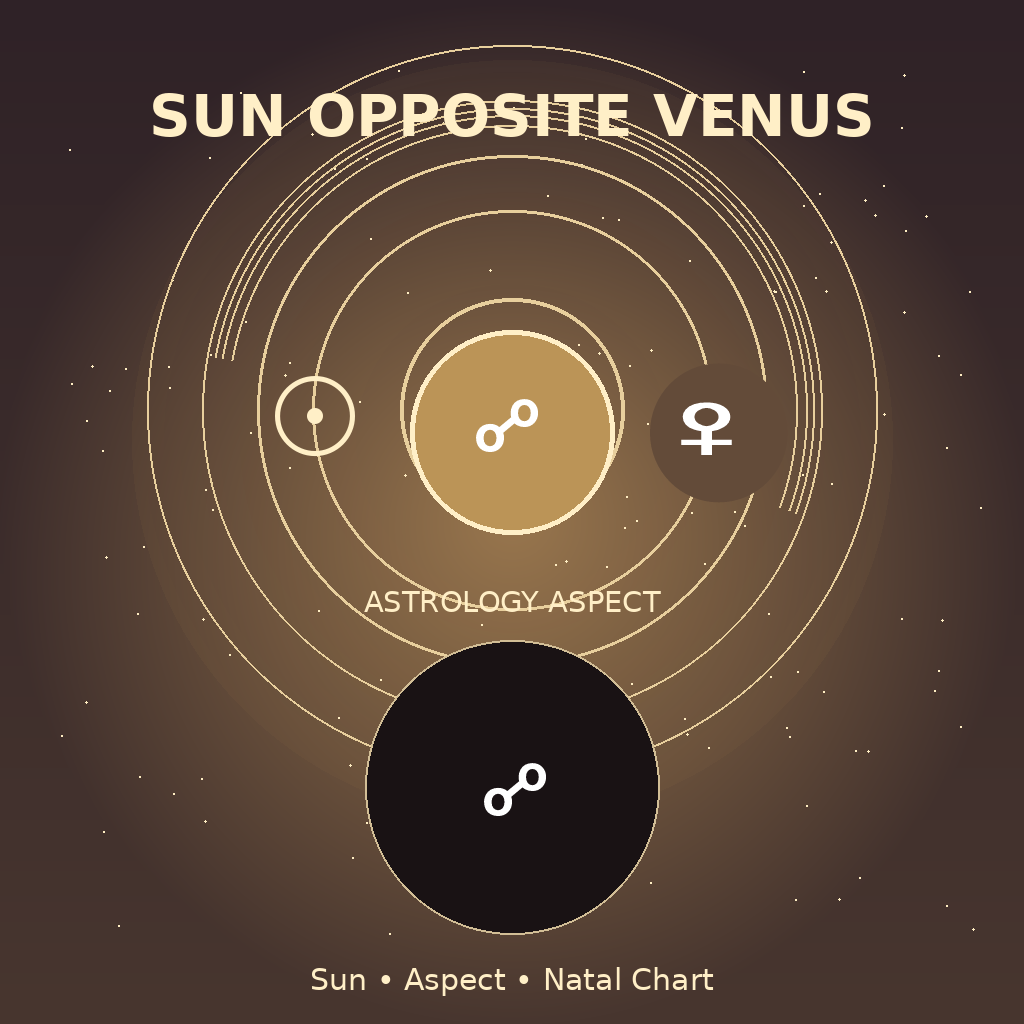 Sun Opposite Venus