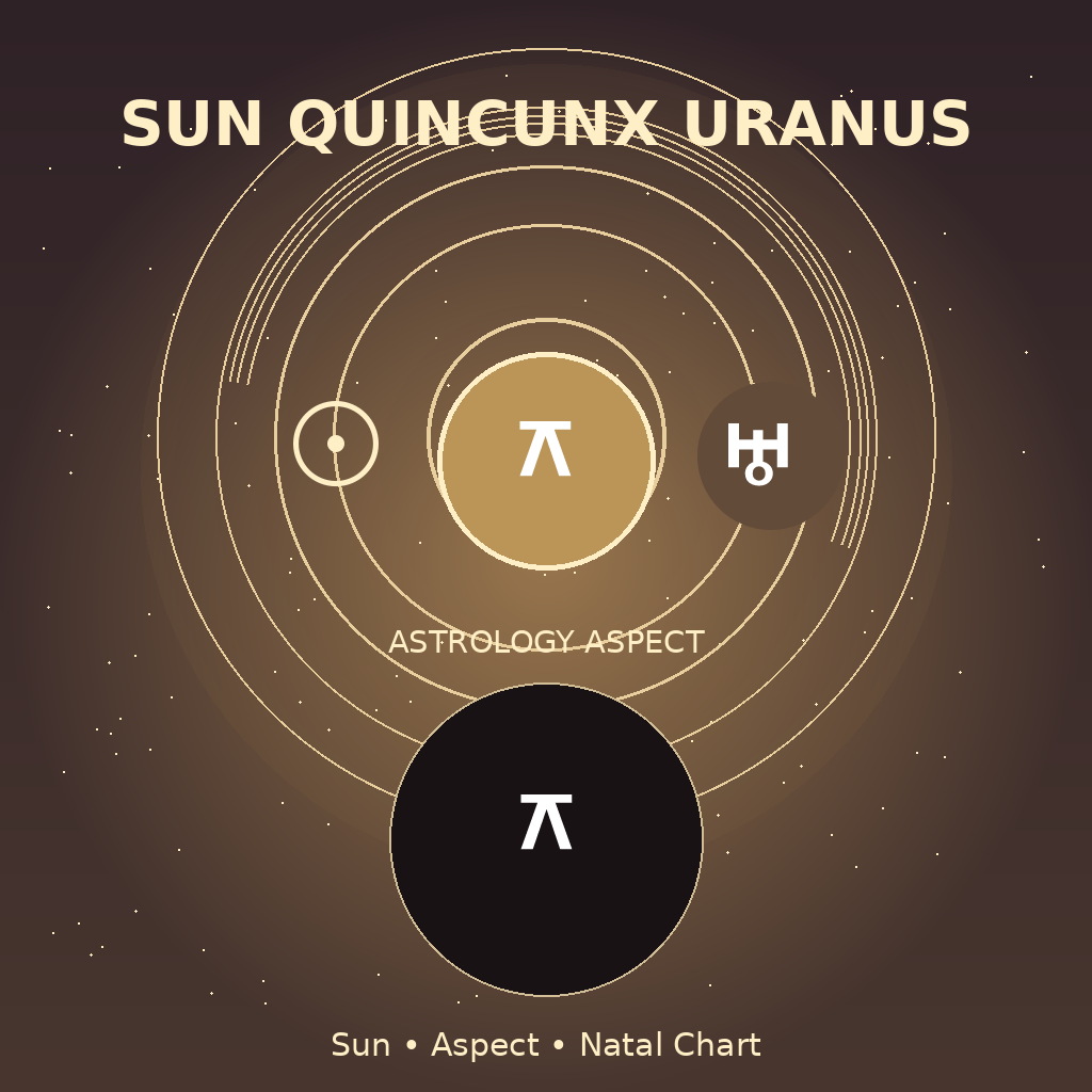 Sun Quincunx Uranus