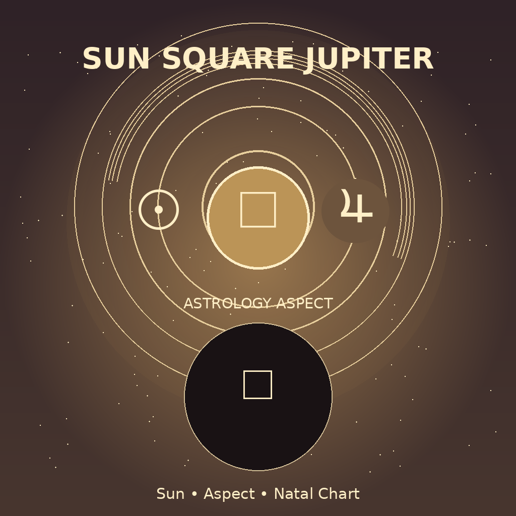 Sun Square Jupiter