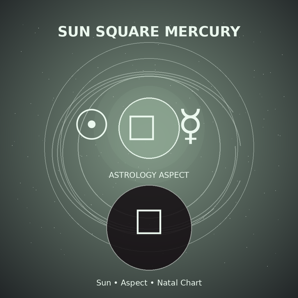 Sun Square Mercury