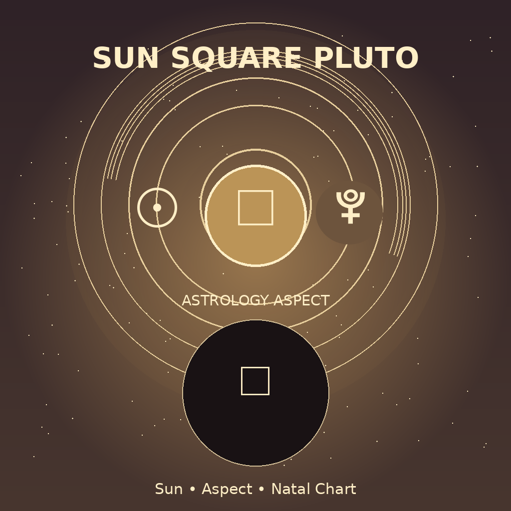Sun Square Pluto