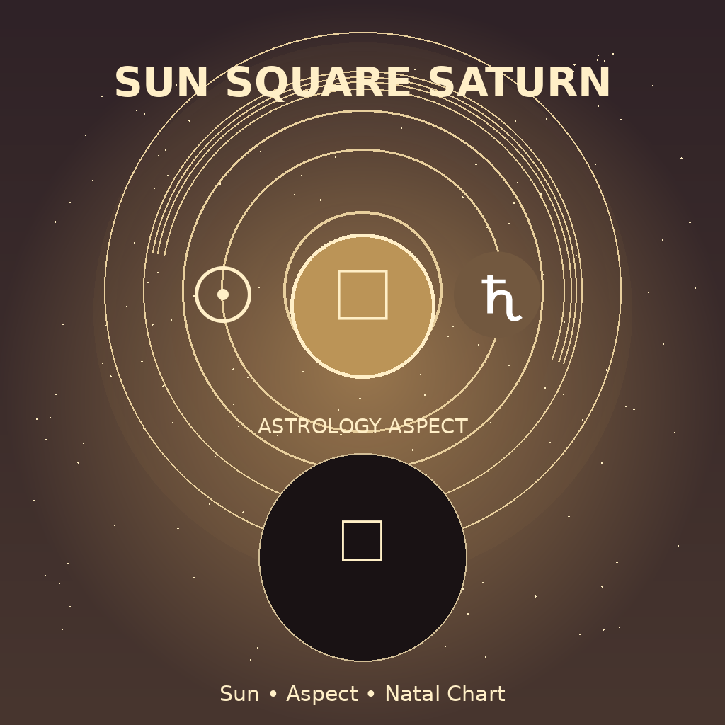 Sun Square Saturn