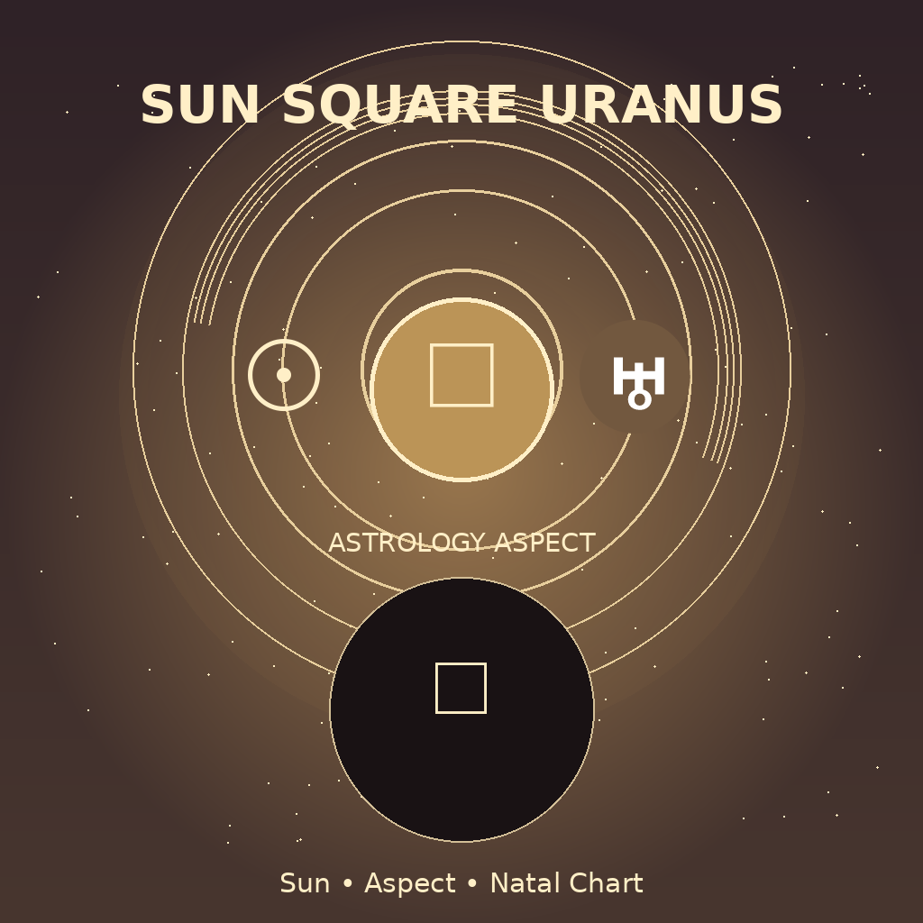 Sun Square Uranus