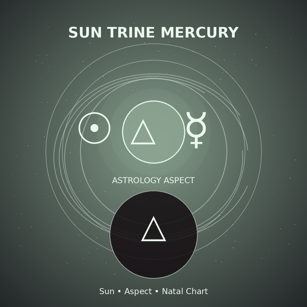 Sun Trine Mercury