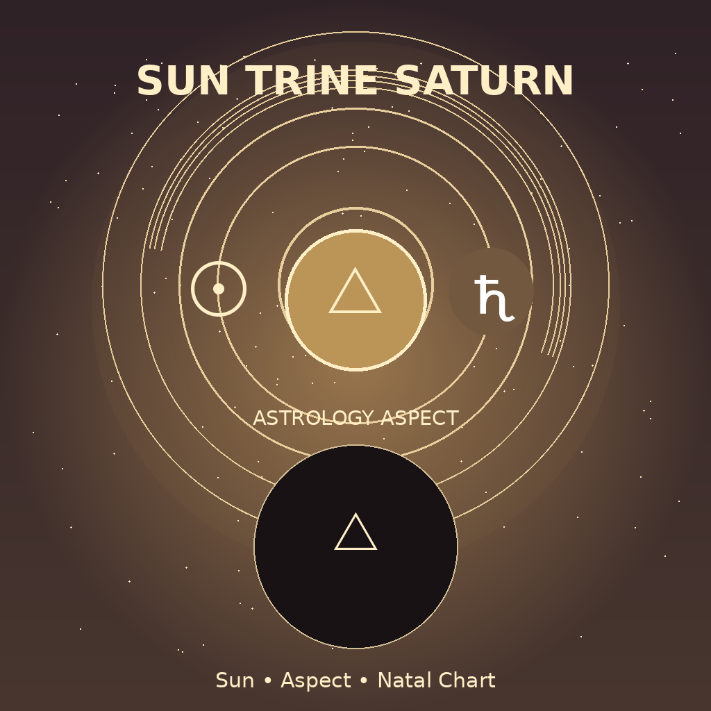 Sun Trine Saturn